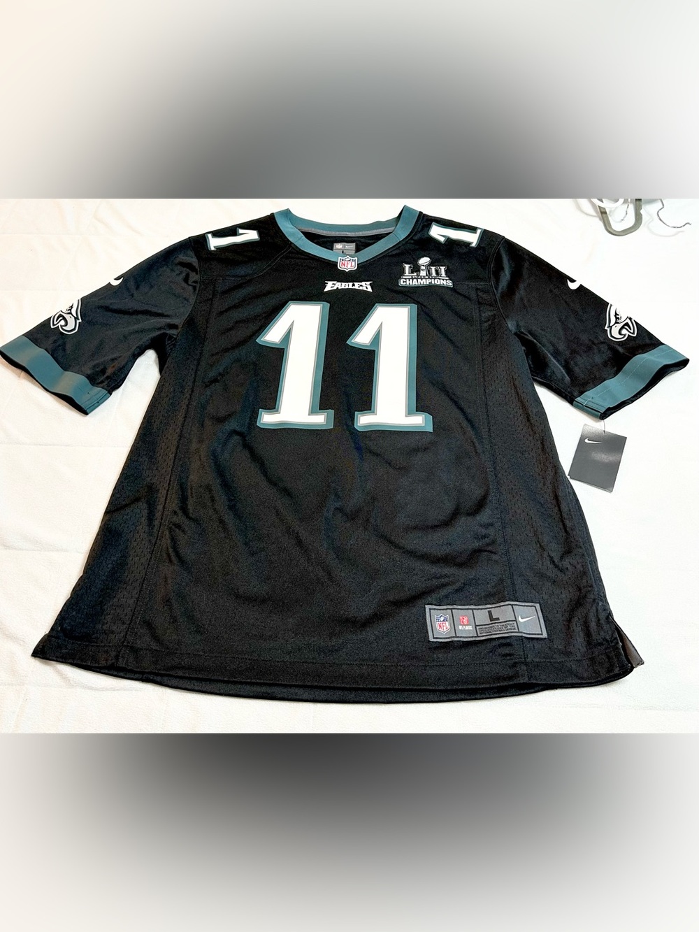Nike Philadelphia Eagles Carson Wentz
#11 Super Bowl LII Champions Jersey NWT /L
